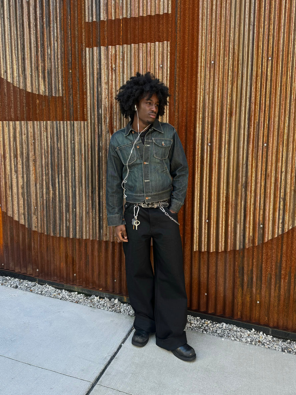 "everyday" denim jet black