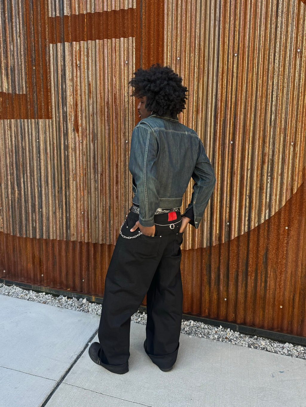 "everyday" denim jet black