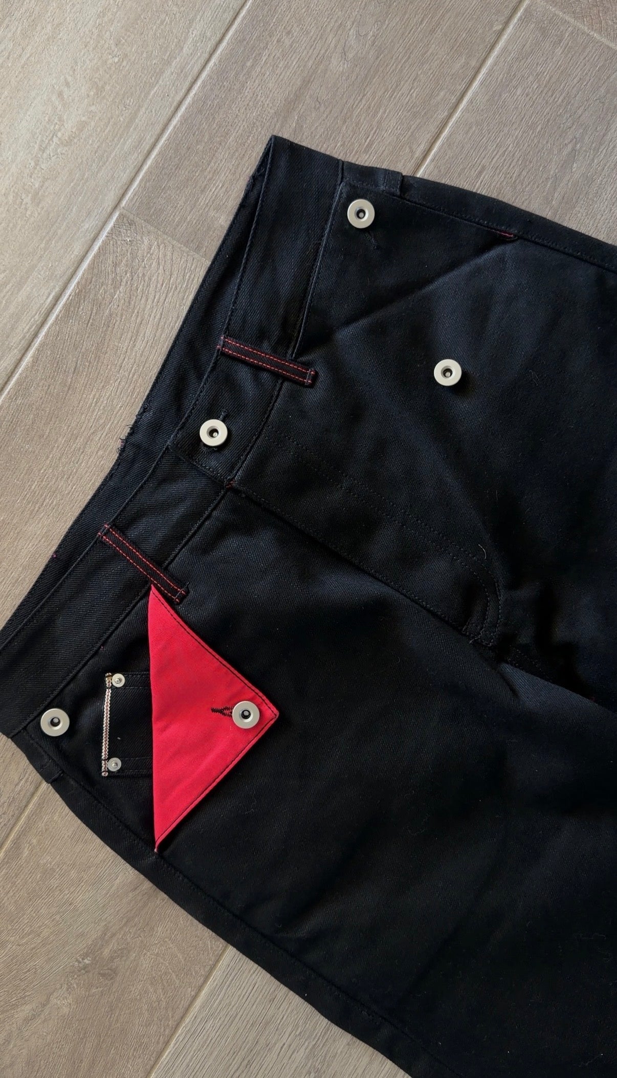 Jet black selvedge (PREORDER)