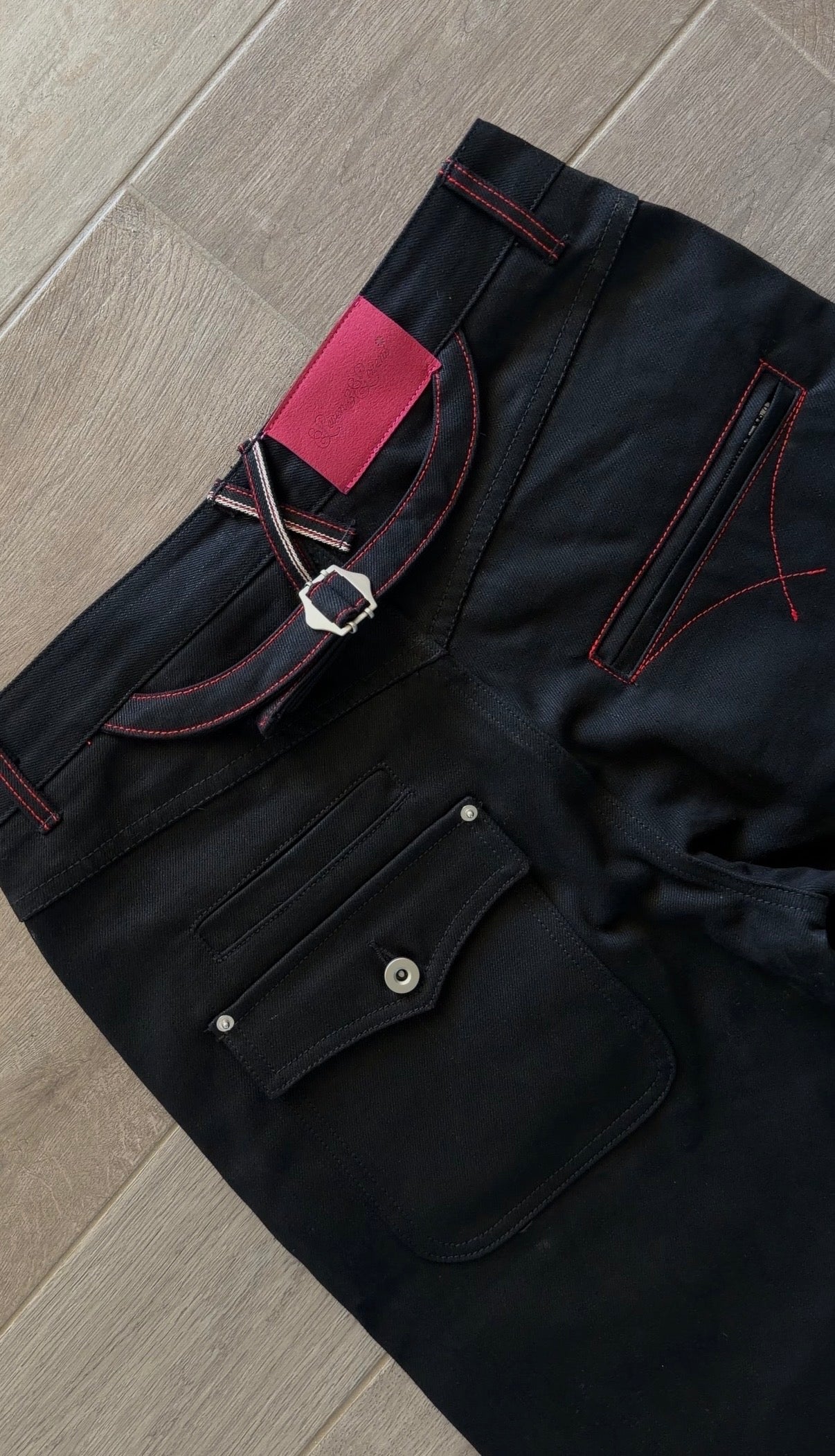 Jet black selvedge (PREORDER)