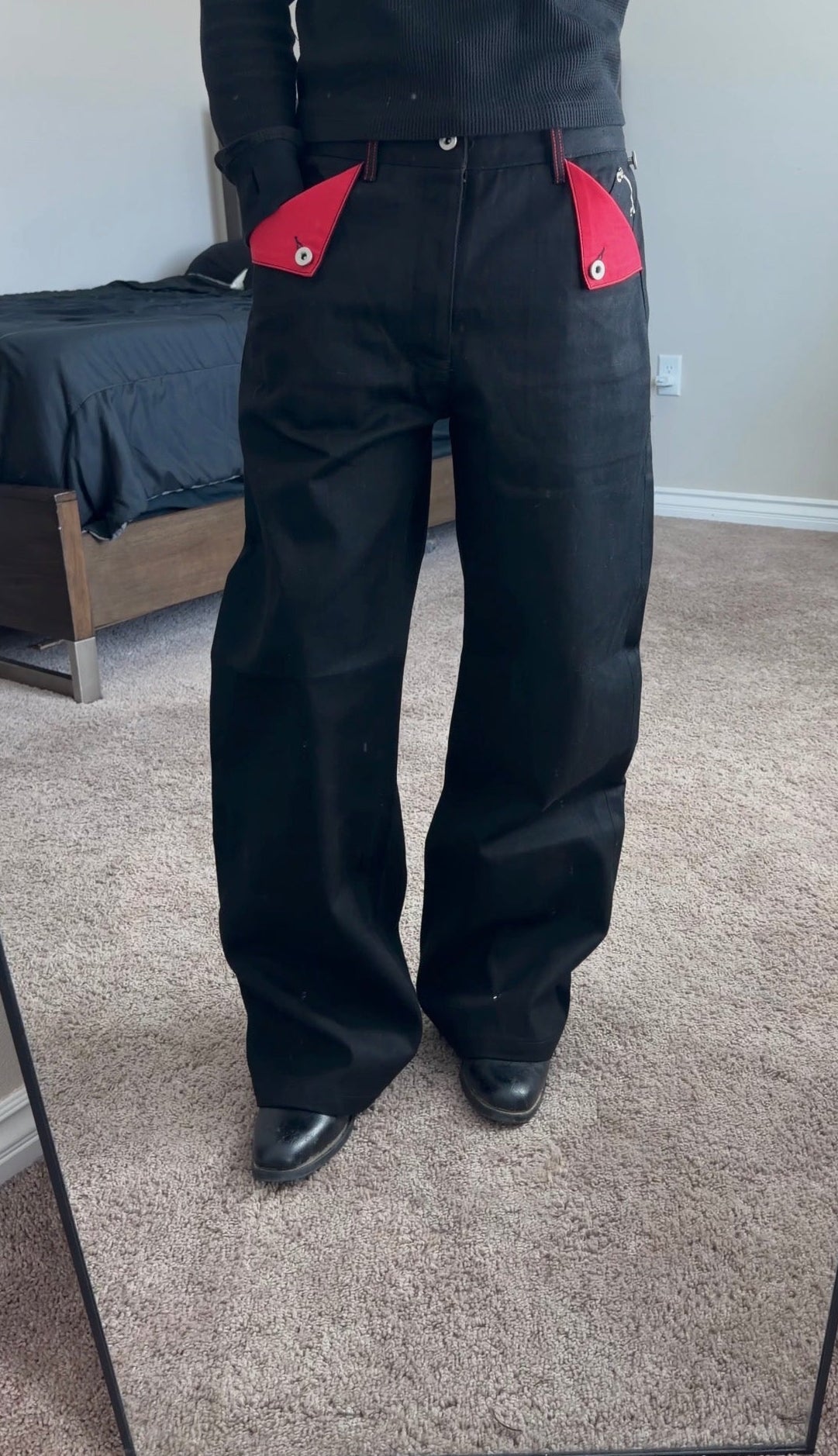 Jet black selvedge (PREORDER)