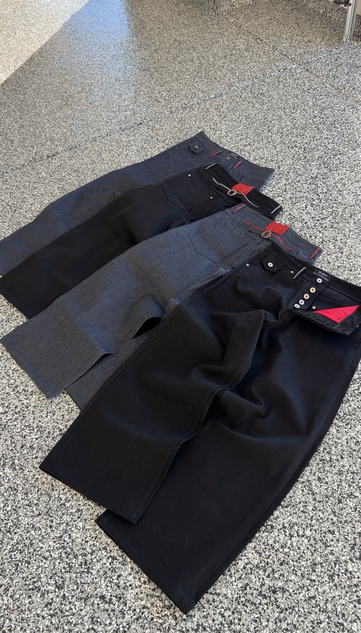 "everyday" denim jet black