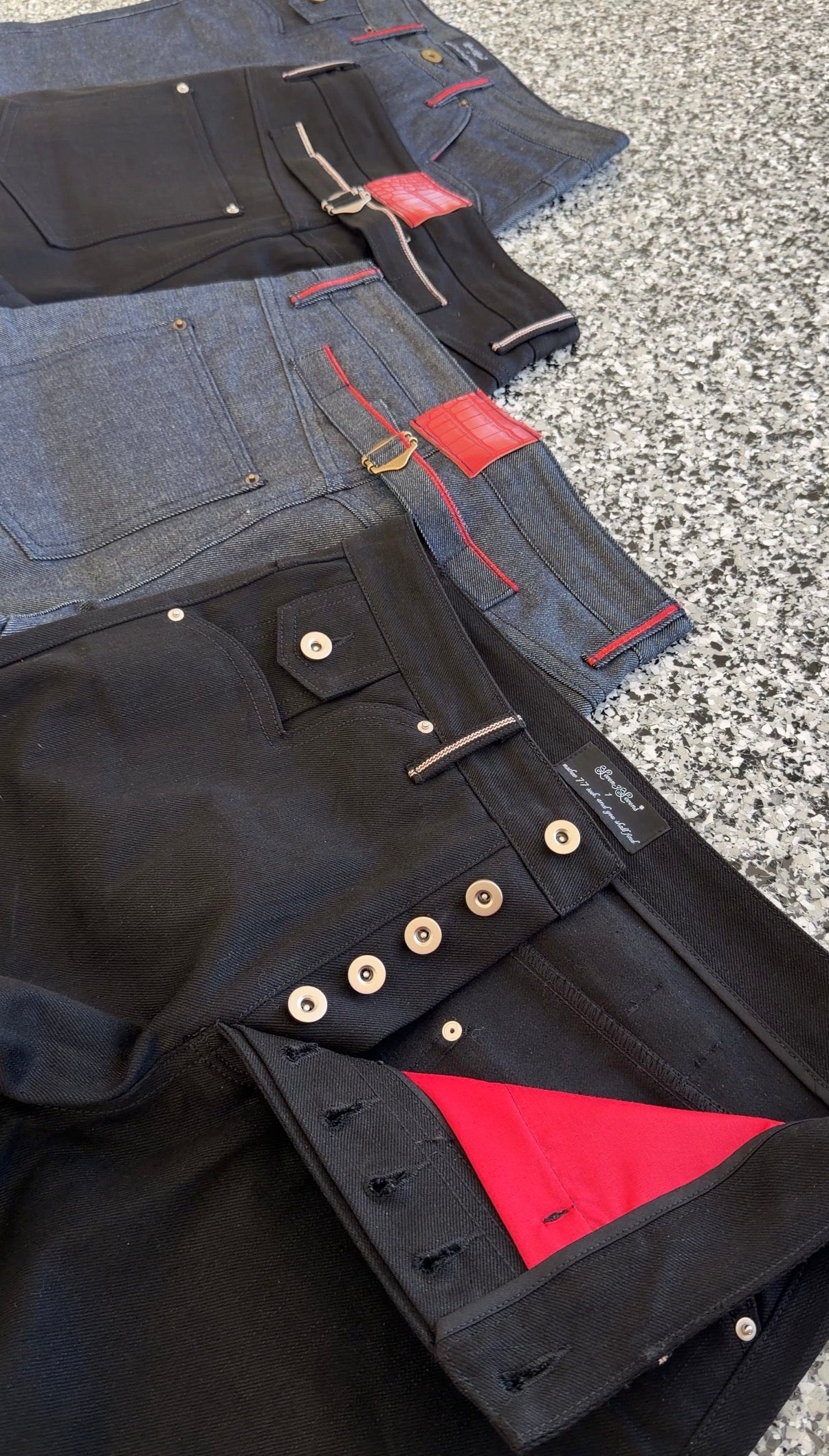 "everyday" denim jet black